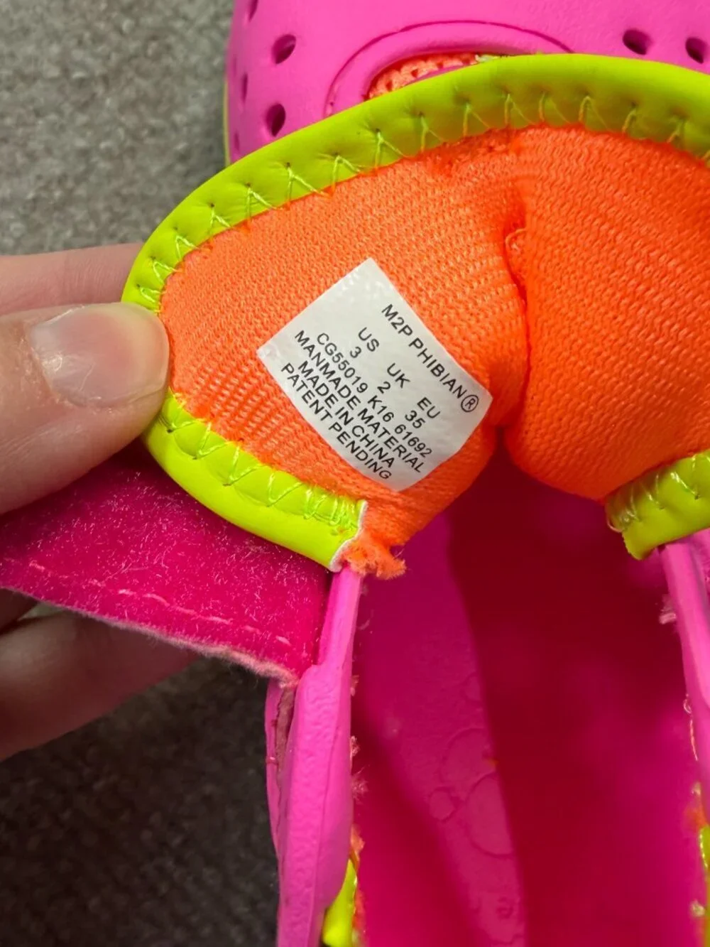 Stride Rite M2P Phibian Water Shoes - Youth Size 3